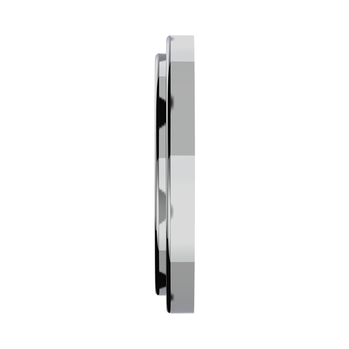 Chrome Plastic Small Gauge Bezel Without Visor For Freightliner
