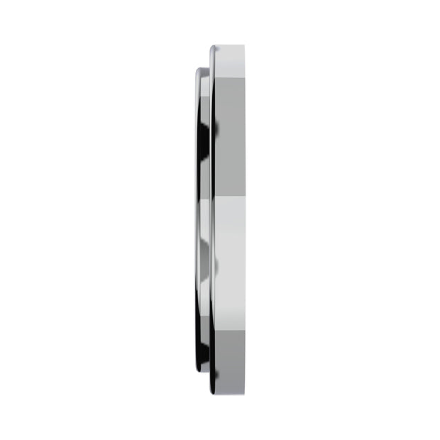 Chrome Plastic Small Gauge Bezel Without Visor For Freightliner