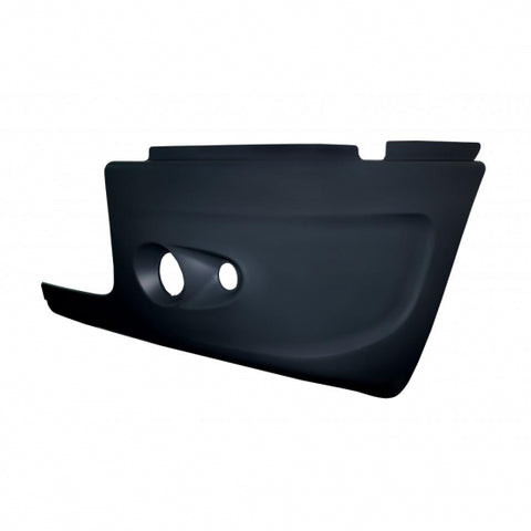 Bumper End With 2 Fog Light Hole For 2005-2010 Freightliner Century - Driver