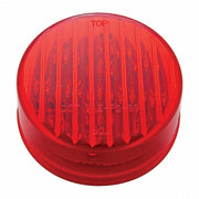 13 LED 2-1/2" Round Light Kit (Clearance/Marker) - Red LED/Red Lens