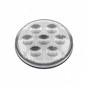 7 LED 4" Round Competition Series Light (Stop, Turn & Tail) - Red LED/Clear Lens