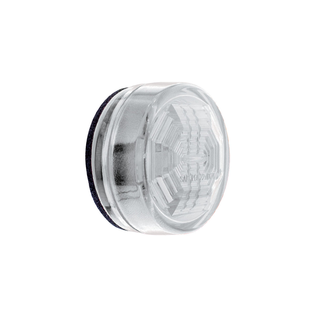 3 LED Oval Auxiliary Light-White LED/Clear Lens