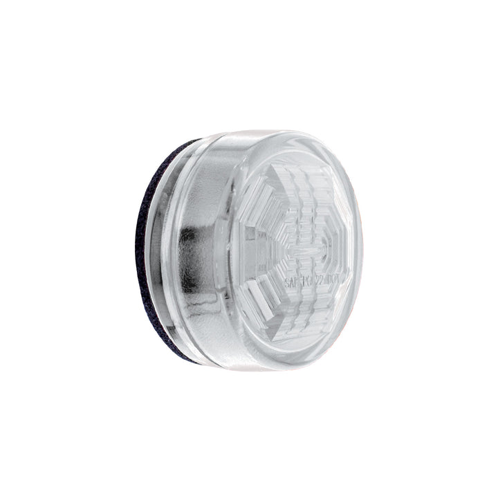 3 LED Oval Auxiliary Light-White LED/Clear Lens