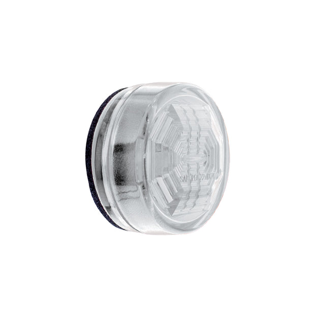 3 LED Oval Auxiliary Light-White LED/Clear Lens