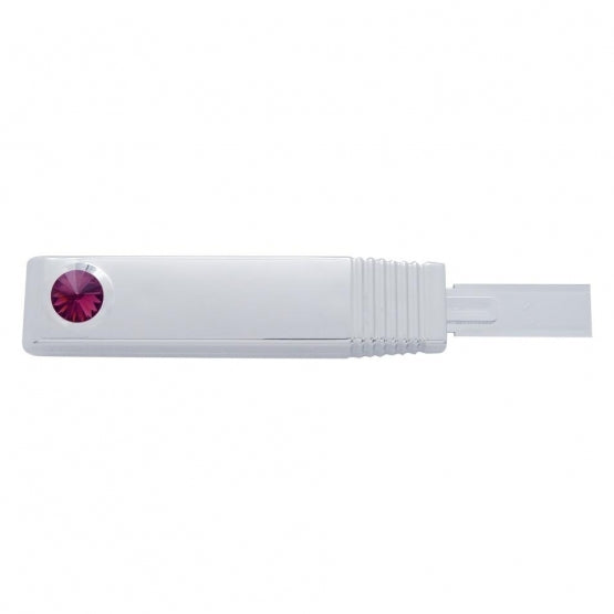 Turn Signal Lever Cover With Purple Crystal