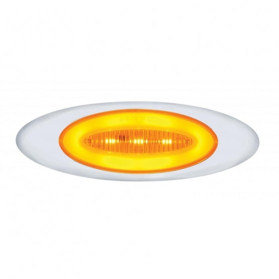 13 LED M1 Millennium GloLight (Clearance/Marker) - Amber LED/Amber Lens