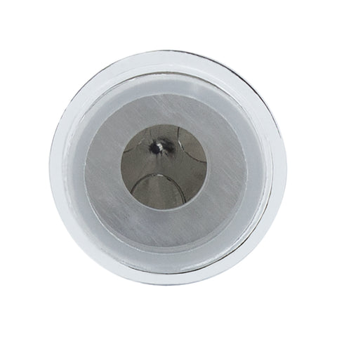 Chrome Plastic Spike Snap-On Screw Head Covers For #10 And #12 Screws (4-Pack)