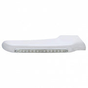 14 Amber LED Front Fender Cover For Peterbilt 388 (2008-2015) & 389 (2008-2023)-Clear Lens - Passenger