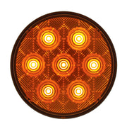 7 LED 4" Competition Series Turn Signal Light - Amber LED/Amber Lens