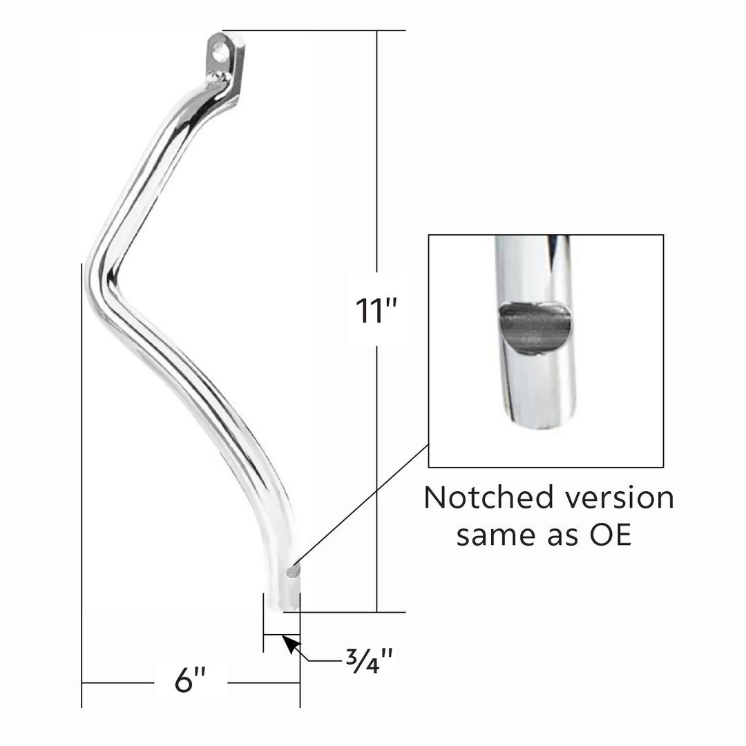 Chrome Clutch Pedal Arm For Peterbilt 378 (1988-2007)&amp; 379 (1987-2007)