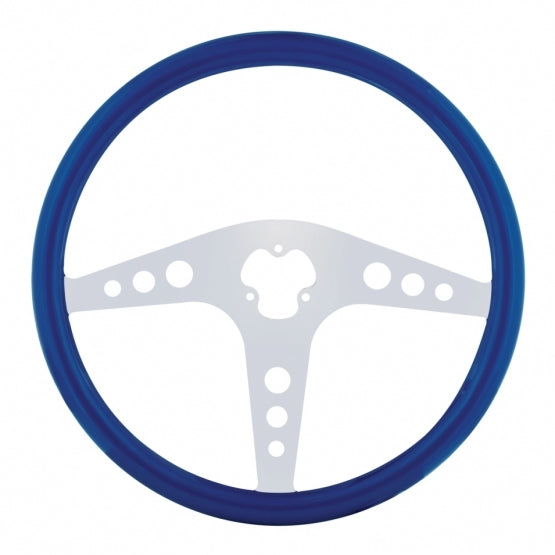 18" Color GT Steering Wheel - Electric Blue