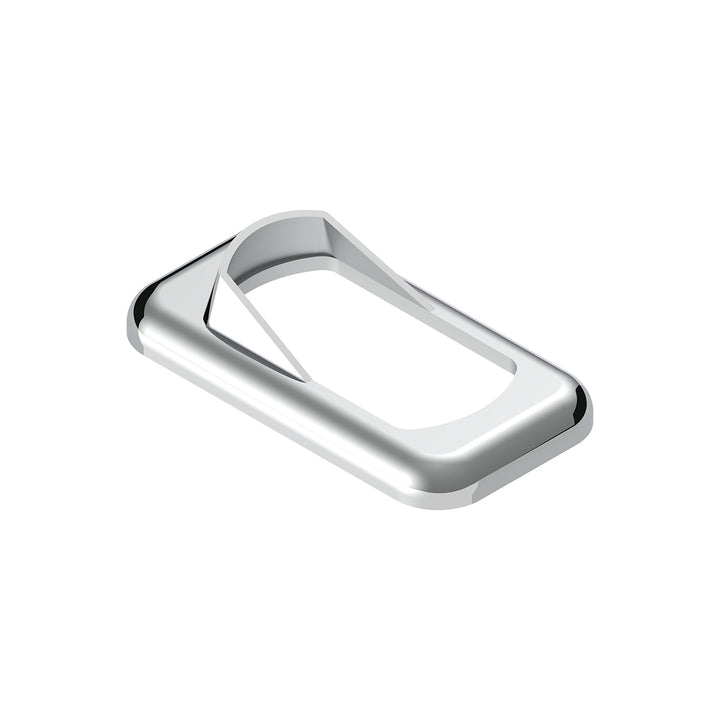 Chrome Plastic Rocker Switch Bezels With Switch Guard (3-Pack)