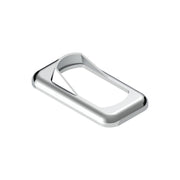 Chrome Plastic Rocker Switch Bezels With Switch Guard (3-Pack)
