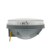 14 LED 4" Round Double Fury Light (Stop, Turn & Tail) - Red & Amber LED/ Clear Lens