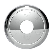 Chrome Plastic A/C Control 6-Piece Dial Covers For 2018-2023 Freightliner Cascadia
