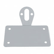 Bobber Style Horizontal Side Mount License Plate & Light Bracket For Motorcycle
