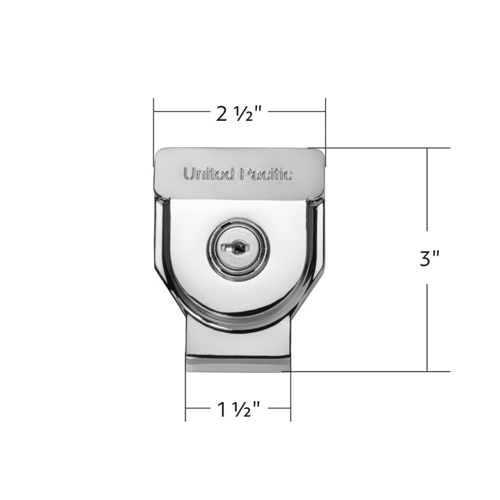Heavy Duty Aluminum Gladhand Lock - Chrome