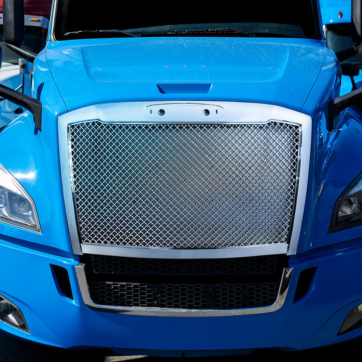 Mesh Grille For 2018-2024 Freightliner Cascadia-Chrome
