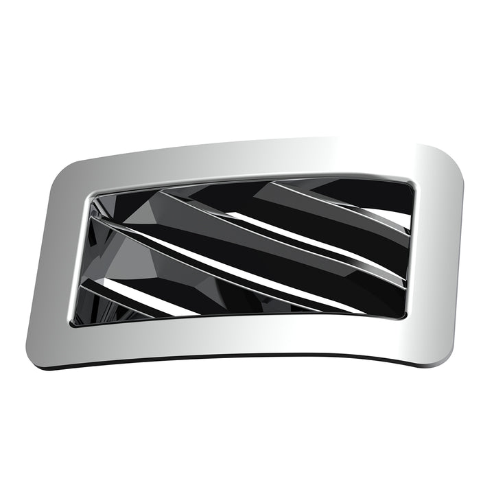 Chrome Plastic A/C Vent For 2001-2005 Peterbilt - Passenger