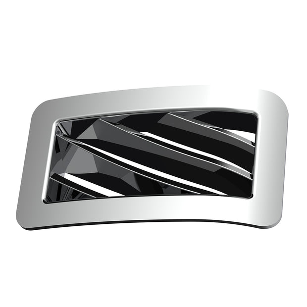 Chrome Plastic A/C Vent For 2001-2005 Peterbilt - Passenger