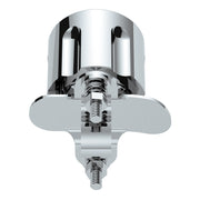 Chrome Aluminum Gun Cylinder Steering Wheel Spinner