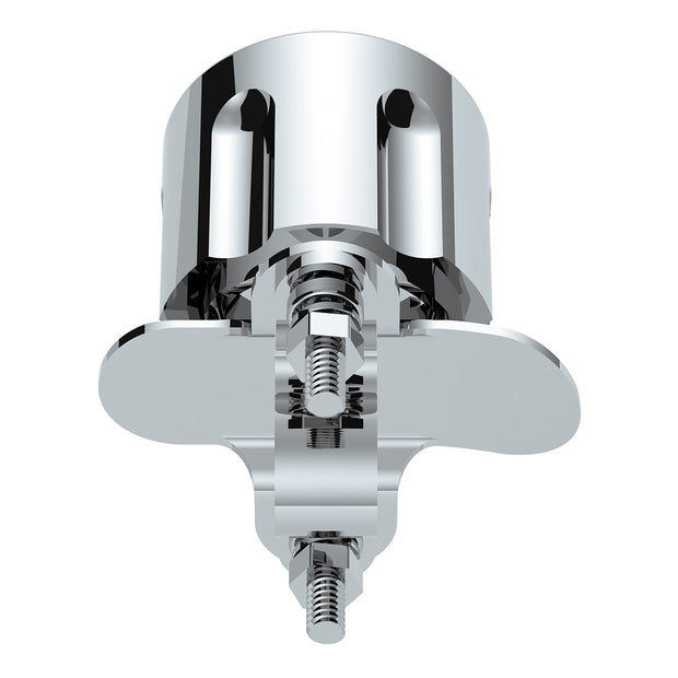 Chrome Aluminum Gun Cylinder Steering Wheel Spinner