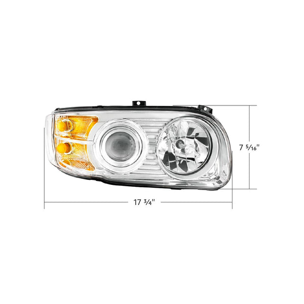 Headlight For 2008-2024 Peterbilt 389-Passenger