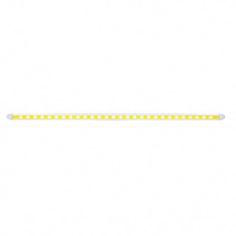 28 LED 12" Slim Light Bar - Amber LED/Clear Lens