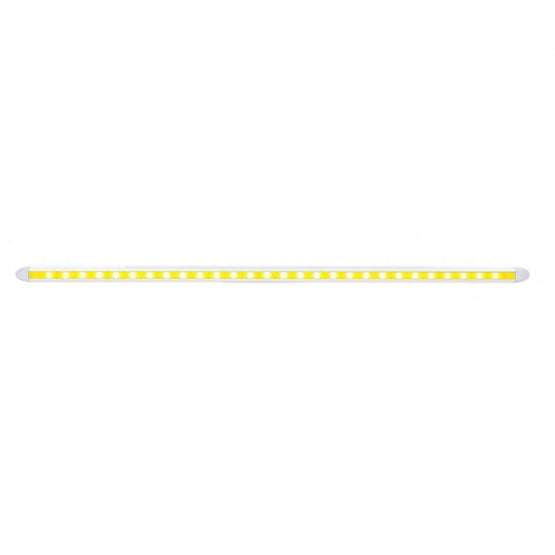 28 LED 12" Slim Light Bar - Amber LED/Clear Lens