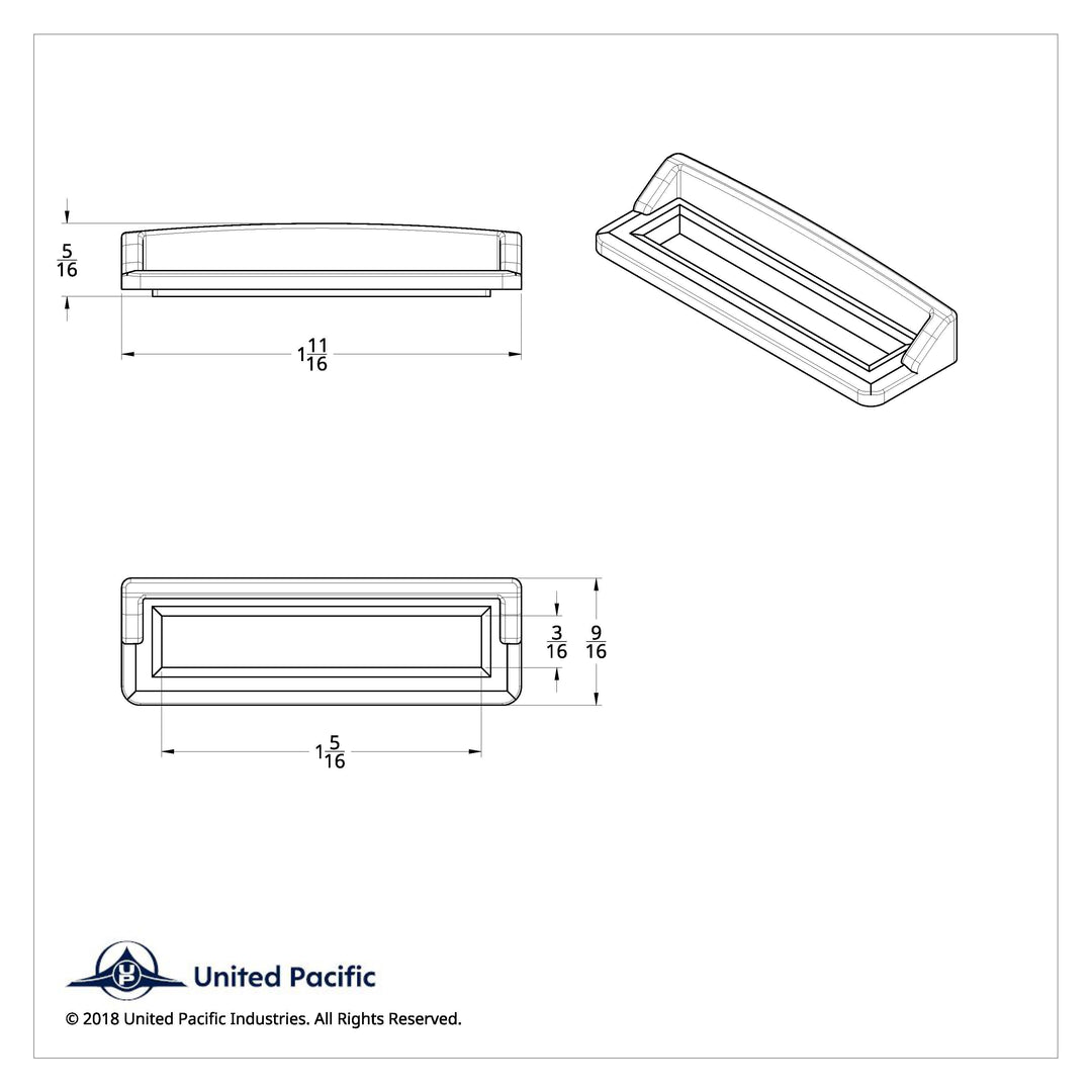 Chrome Plastic Switch Label Covers With Visor For Freightliner Classic/FLD (6-Pack)
