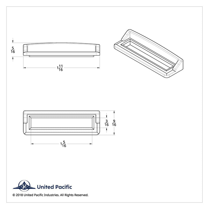 Chrome Plastic Switch Label Covers With Visor For Freightliner Classic/FLD (6-Pack)