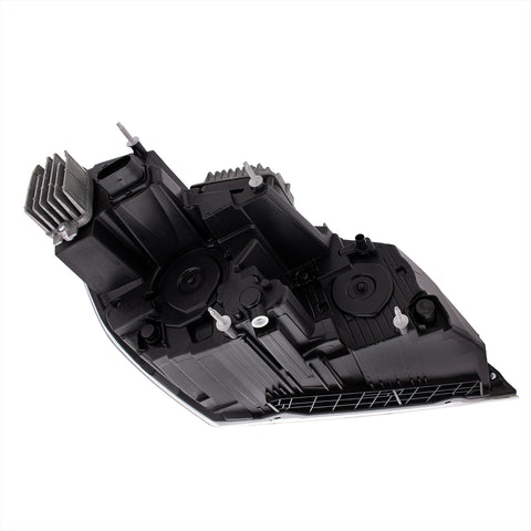 Black LED Headlight For 2018-2024 Freightliner Cascadia - Driver