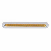 Freightliner 19 LED 12" Mirror Light Bar - Amber LED/Amber Lens