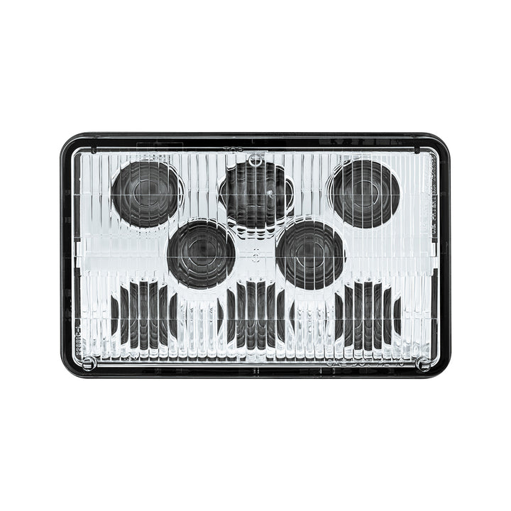ULTRALIT - 8 High Power LED 4" X 6" Headlight - Low Beam