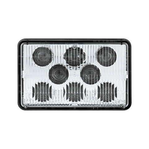 ULTRALIT - 8 High Power LED 4" X 6" Headlight - Low Beam