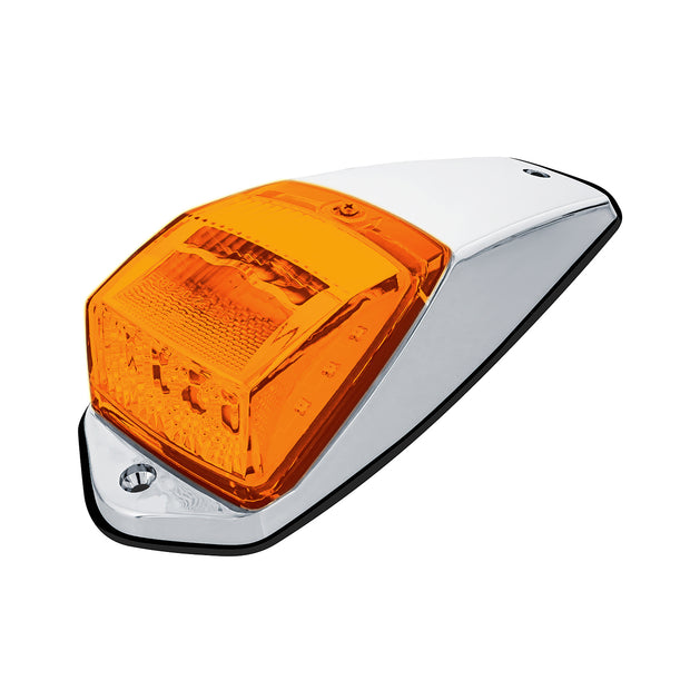 17 LED Reflector Grakon 5000 Style Cab Light Kit - Amber LED/Amber Lens