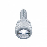 3/4" Short M6-1.0 Dash Screw For Kenworth - Clear Crystal (12-Pack)