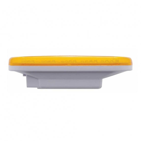 35 LED 6" Oval Sequential Turn Signal Light - Amber LED/Amber Lens