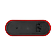3 LED 6" Oval Light (Stop, Turn, & Tail)- Red LED/Red Lens