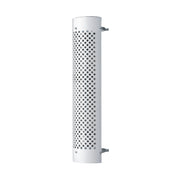 48" Tall 270 Degree Stainless Exhaust Muffler Shield For 10" Diameter Exhaust - Round Slot