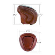 Wood Gearshift Knob For 9/10 Speed Eaton Fuller