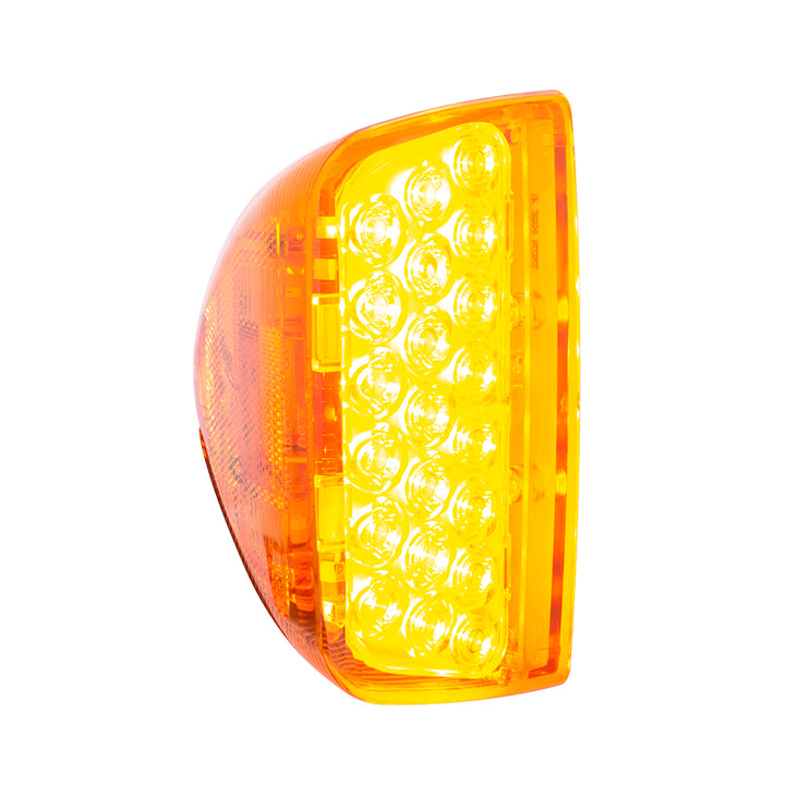 31 LED Turn Signal Light For 1987-2007 Peterbilt 379/378/357  - Amber LED/Amber Lens