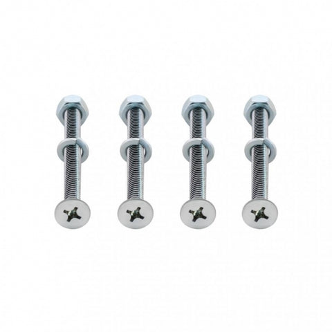 Chrome Floor Stand Mounting Hardware Only (4-Pack)