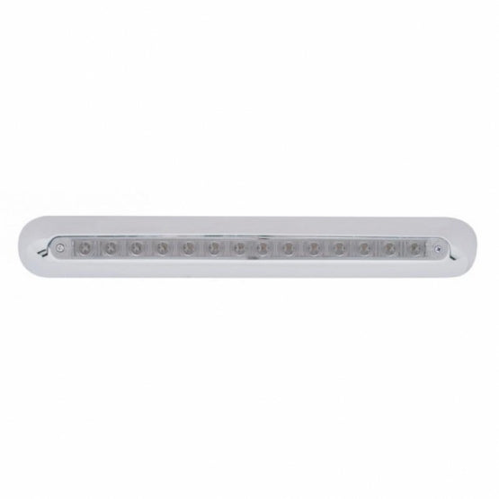 Freightliner 14 LED 12" Mirror Light Bar - Amber LED/Clear Lens