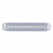 Dual 10 LED 9" Light Bars (Stop, Turn & Tail) - Red LED/Clear Lens