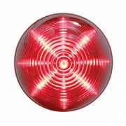 13 LED 2-1/2" Round Beehive Light (Clearance/Marker) - Red LED/Red Lens