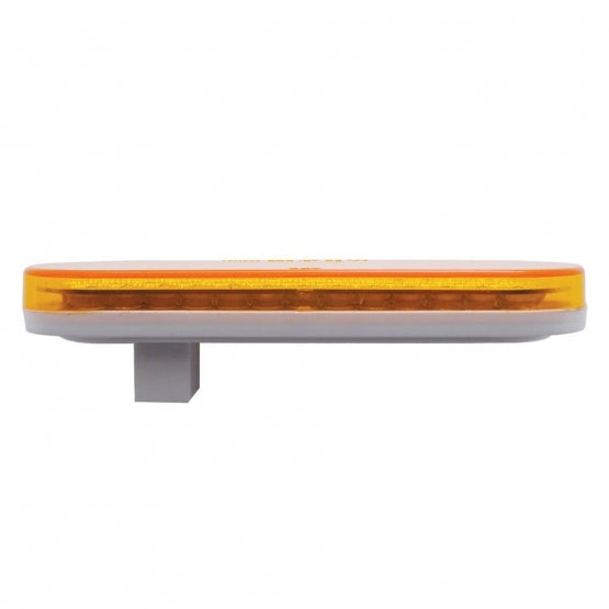 40 LED Oval Turn Signal Light - Amber LED/Amber Lens