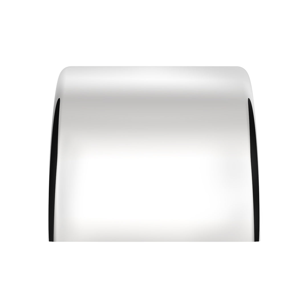 120" 430 Stainless Steel (16ga) Roll  Formed Edge Smooth Full Fender 60" Spread - SS Series (Pair)