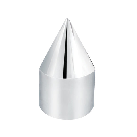 5/8" X 2" Chrome Plastic Spike Nut Cover - Push-On (Bulk)