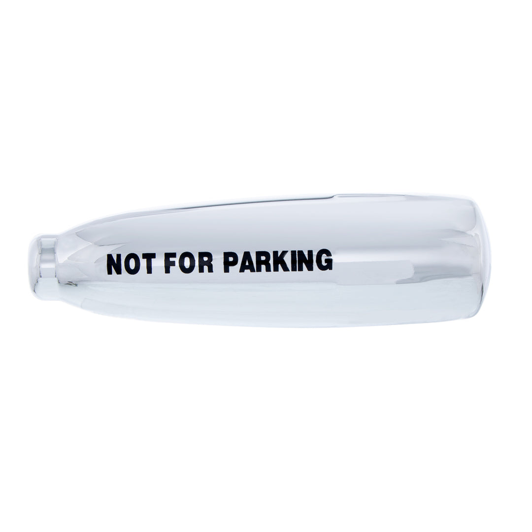 Chrome Plastic "Not For Parking" Trailer Brake Lever Cover For 2006+ Kenworth